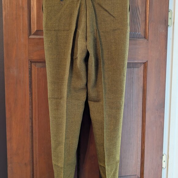 NOS Vintage 60's deadstock with tags mod gold pants - Picture 2 of 5